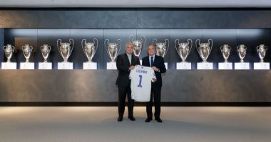 رئيس كولومبيا فى زيارة خاصة إلى ريال مدريد.. صور