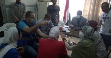 بدء التطعيم بلقاح كورونا بمركز الشباب بأشمون فى المنوفية