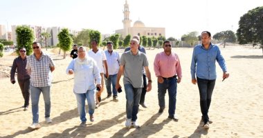 رئيس جهاز "القاهرة الجديدة" يكلف بتطوير منطقة الحزام الأخضر وتكثيف أعمال النظافة 
