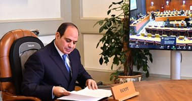 الرئيس السيسي: نجاحنا فى تحقيق أهداف التنمية المستدامة يكتسب اليوم أهمية متزايدة