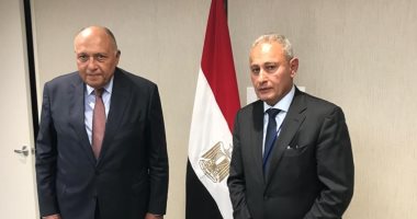 وزير الخارجية يستقبل فى نيويورك أمين عام الاتحاد من أجل المتوسط