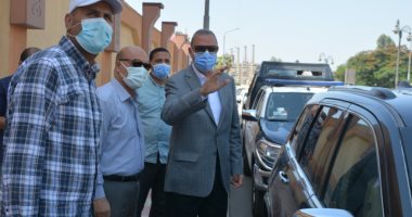 محافظ القليوبية يتابع مشروعات بحى شرق وغرب شبرا الخيمة.. صور  