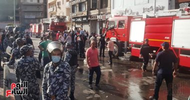 النار فى كل مكان.. تطورات حريق أسطوانات الأكسجين بدمنهور "لايف"