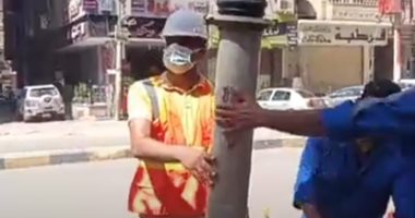 تجربة عملية لمواجهة الأمطار لمنع غرق شوارع كفر الشيخ فى الشتاء.. لايف وصور