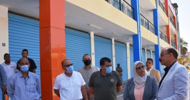 محافظ أسوان يتفقد مول سوان وان بطريق السادات بتكلفة 6 ملايين جنيه.. صور 