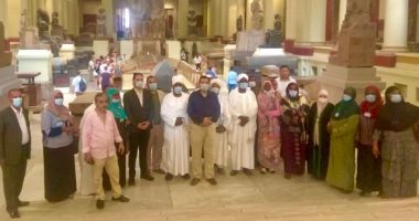 السياحة تستضيف وفدا من الأئمة والواعظات من السودان فى زيارة للمتحف المصرى 