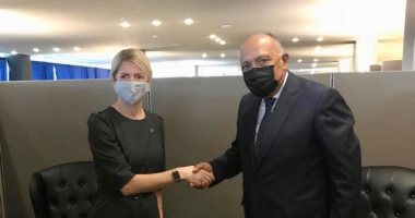 وزير الخارجية يبحث مع نظيرته الإستونية أطر تعزيز العلاقات الثنائية بين البلدين