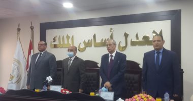 وزير العدل يفتتح مجمع محاكم شمال دمنهور الجديدة.. فيديو