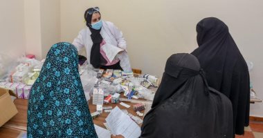 إطلاق قافلة جامعة الإسكندرية المجتمعية لخدمة أهالى قرية بهيج ببرج العرب.. صور