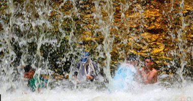شلالات وادى الريان منطقة السحر والجمال بالفيوم.. ألبوم صور
