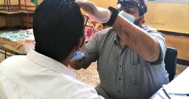 الكشف على 1206 مواطنين فى قافلة طبية لجامعة طنطا بزفتى ضمن "حياة كريمة"