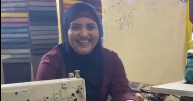 الأيادى الناعمة.. الأسطى أمل أول منجد افرنجى بدرجة بكالوريوس "فيديو"