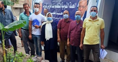 مبادرة "معا نطمئن" تجوب قرى الشرقية لتسجيل وإعطاء لقاح كورونا.. لايف وصور