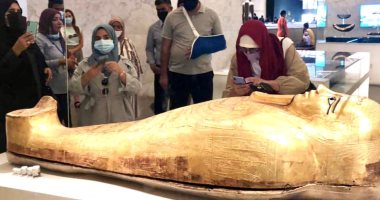 وفود رفيعة المستوى من الأردن والجابون والمجر يزور المتحف القومى للحضارة