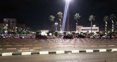 هطول أمطار خفيفة ومتوسطة على شوارع بورسعيد.. فيديو وصور