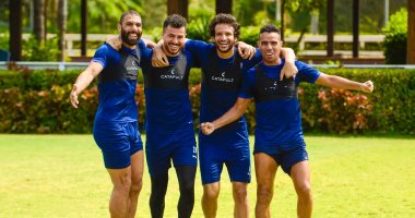 جدية وحماس فى تدريبات الزمالك استعدادا لانطلاق رحلته الأفريقية