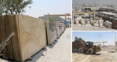تطوير منطقة شق الثعبان يدخل 2525 مصنع رخام الاقتصاد الرسمى.. القاهرة تشغل مصنع تدوير المخلفات وتسلم عقود التقنين للمستثمرين.. استكمال شبكات المياه والصرف ورصف الشوارع ورفع 50 ألف متر "سحالة" من المدخل.. صور