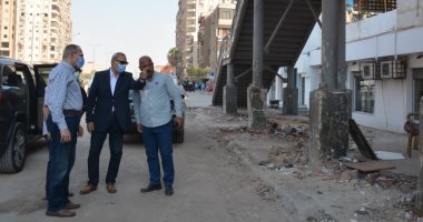 محافظ القليوبية يتابع أعمال النظافة ورفع الإشغالات بأحياء شرق وغرب شبرا الخيمة