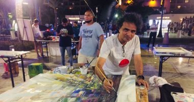الغردقة تحتفل باليوم العالمى للسياحة بكرنفال تشكيلى بمشاركة 120فنانا.. فيديو