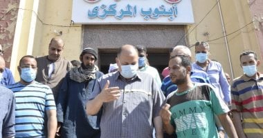 محافظ أسيوط يتفقد مستشفى أبنوب المركزى تمهيدا لإحلاله وتجديده بالكامل.. صور