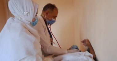 الكشف على 770 مريضا فى قافلة طبية بقرية 31 بصار مركز بلقاس بالدقهلية ..صور
