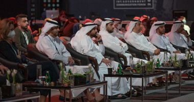 نائب حاكم الشارقة يشارك بفعاليات اليوم الثانى للمنتدى الدولى للاتصال الحكومى