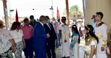 محافظ الأقصر يشهد الاحتفال بيوم السياحة العالمى بحضور ممثلى السياحة والآثار.. صور  