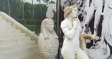 الملكة البطلمية والكاتب المصرى أهم القطع الأثرية بمتحف الآثار بمكتبة الإسكندرية