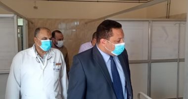 وكيل صحة المنوفية يؤكد على الالتزام ببروتوكول العلاج الجديد في حميات شبين