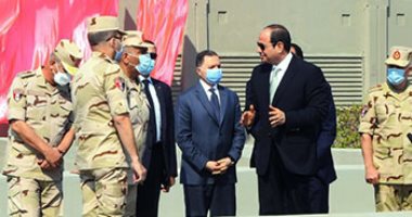 الرئيس السيسي: تجهيز 500 ألف فدان للزراعة فى سيناء بتكلفة 160 مليار جنيه