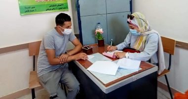 قوافل جامعة قناة السويس الشاملة تتوجه لقرية الشلوفة بالسويس.. صور