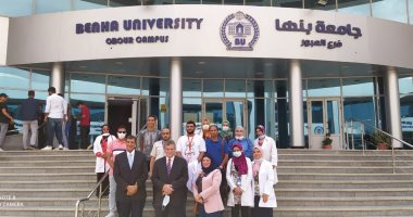 جامعة بنها تنظم قافلة طبية فى مدينة العبور تضم تخصصات مختلفة