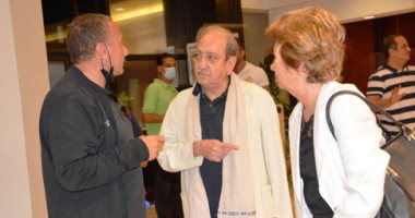 دريد لحام وباسل الخطيب يشاركان في فعاليات مهرجان الإسكندرية السينمائى.. صور