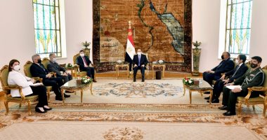 الرئيس السيسى يبحث مع نائب رئيس البرازيل تعزيز التعاون العسكرى والأمنى والتجارى والاستفادة من فرص الاستثمار المتاحة بمصر.. "موراو" يؤكد تفهم بلاده لأهمية تدفق نهر النيل من أجل الأمن المائى والغذائى المصرى