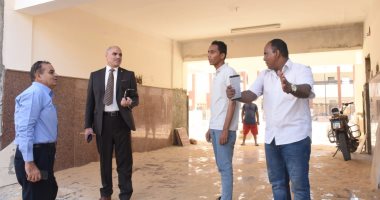 رئيس جامعة الأقصر يتفقد كلية السياحة والفنادق وسير أعمال التشطيبات النهائية