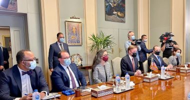 وزير الخارجية يجرى مشاورات مع مستشار الأمن القومى الأمريكى فى مقر الوزارة 