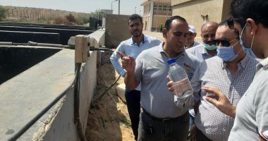 رئيس جهاز الشروق يتفقد محطات الصرف الصحى للتأكد من جاهزيتها لاستقبال الشتاء