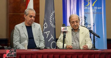 دريد لحام:من صغري وحتى الآن حلمي هو مصر..ويداعب الحضور:عمري 50سنة و444شهرًا