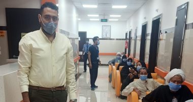 خروج 12 حالة تحسن من قسم العزل بمستشفى العديسات شرق الأقصر