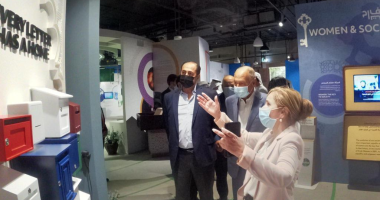 أبو الغيط يتفقد جناح الجامعة العربية فى معرض إكسبو دبى 2020