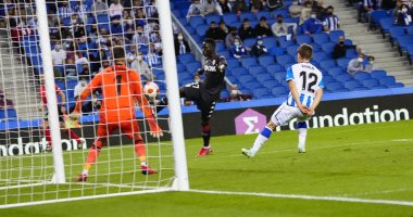 موناكو يفرض التعادل 1-1 على ريال سوسيداد فى الدورى الأوروبى