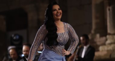 ديانا كرزون تغنى بلهجات عربية مختلفة فى حفلها بـ"مهرجان جرش"
