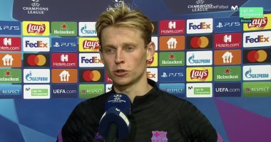 دي يونج: برشلونة بدأ دوري الأبطال بشكل سيئ وكومان ليس مذنبا