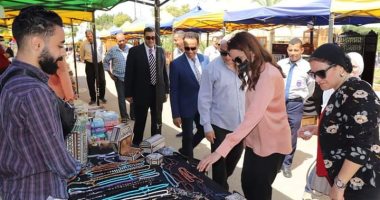 محافظة الجيزة تنظم معرضا للحرف اليدوية ومنتجات الشباب بنادى 6 أكتوبر