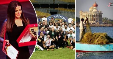 دموع دنيا سمير غانم وسيف عبد الناصر أبرز لقطات اليوم السابع فى سبتمبر.. ألبوم صور