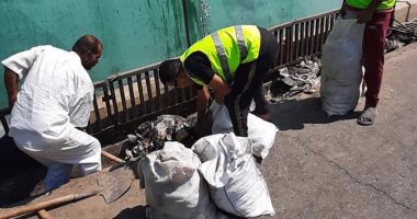 محافظ الإسماعيلية يكلف رؤساء الأحياء بتكثيف حملات تطهير بالوعات الصرف.. صور
