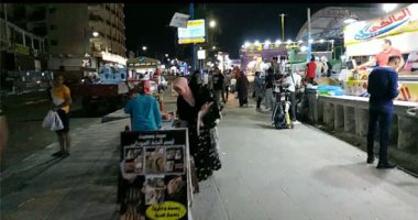 أجواء آخر ليالى مصيف مطروح الهادئة بعد تراجع نسب الإشغال.. فيديو وصور