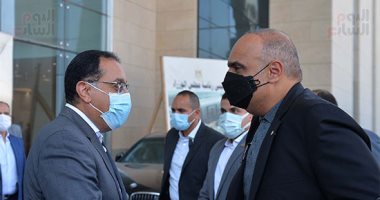 رئيس الوزراء يستقبل نظيره الأردنى بمقر الحكومة بالعاصمة الإدارية الجديدة.. صور