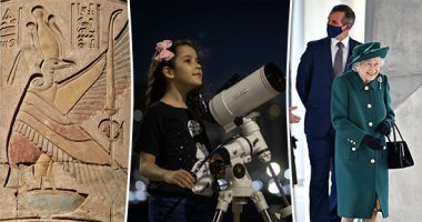 العالم هذا المساء.. طفلة برازيلية تكتشف 18 كويكبا.. اعتماد الشعار المصرى "النسر" منذ 37 عاما.. الملكة إليزابيث والأمير تشارلز يفتتحان دورة برلمان اسكتلندا.. وانطلاق مسابقة أناقة الكلاب بموسكو