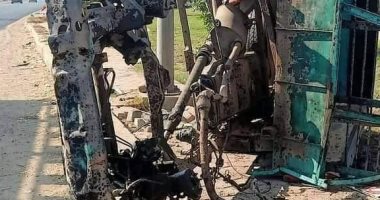 إصابة 11 من عمال اليومية فى حادث انقلاب سيارة بالشرقية